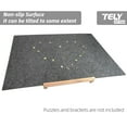 thumbnail image 5 of TELY Foldaway Puzzle Board Felt Mat for up to 2000 Pieces of Jigsaw Puzzle, Foldable for Easy Storage, Portable Puzzle Pad (Extra Large), 5 of 6