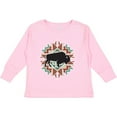 thumbnail image 3 of Inktastic Buffalo Cute Western Pattern Boys or Girls Long Sleeve Toddler T-Shirt, 3 of 5