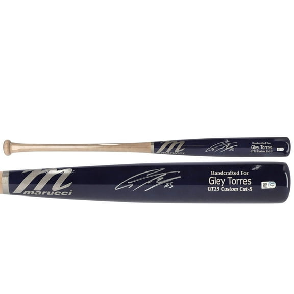 Gleyber Torres Detroit Tigers Autographed Marucci Game Model Bat - Fanatics Authentic Certified