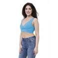 thumbnail image 3 of Women's Maternity Bra Slim Crop Top Lounge Wear by Lunarable, 3 of 3