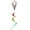 L, variant on pdqouc Outdoor Hot Air Balloon Wind Turning Clouds Hot Air Balloon Rainbow Colorful Windmill Balloon Holiday Party Decoration Gifts