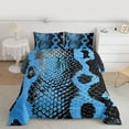 thumbnail image 2 of Castle Fairy Teens Abstract Snake Print Full Size Comforter Sets,Gothic Style Bedding Sets, 2 of 8