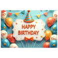 thumbnail image 6 of Yatrandify Colorful Decor Happy Birthday Banner Decorative Design Party Balloon for Birthday Party Indoor Celebration Kids Event, 6 of 8