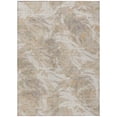 thumbnail image 2 of Addison Rugs Chantille Indoor/Outdoor Transitional Floral Khaki Machine Washable Rectangle Rug, 9' x 12', 2 of 8
