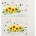 thumbnail image 3 of Billuyoard Calcomanías autoadhesivas extraíbles de flores de arte de autoensamblaje de puerta de personalidad pegatinas de pared de cocina Decoración del hogar tipo3/30x60cm, 3 of 6