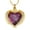 Gold-Purple, variant on Cremation Jewelry Angel Wing Heart Urn Pendant Necklaces for Women Crystal Birthstone Urns for Human Ashes Memorial Locket Keepsake Ashes Jewelry