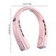 thumbnail image 3 of Ventilador eléctrico sin aspas Ventilador de cuello manos libres USB Pantalla digital (estándar rosa), 3 of 5