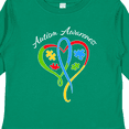thumbnail image 4 of Inktastic Autism Awareness Heart Ribbon and Puzzle Pieces Boys or Girls Long Sleeve Toddler T-Shirt, 4 of 5