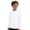 White, variant on Y-Sunset Boys Hooded Long Sleeve Rash Guard Swim Shirt, Youth Kids UPF 50 Fishing Shirt, Sun Protection Hiking Beach Hoodie 6-7 Years&Blue#01