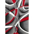 thumbnail image 4 of Luxe Weavers Gray Modern Abstract Area Rug 5x7 Geometric Living Room Carpet, 4 of 9