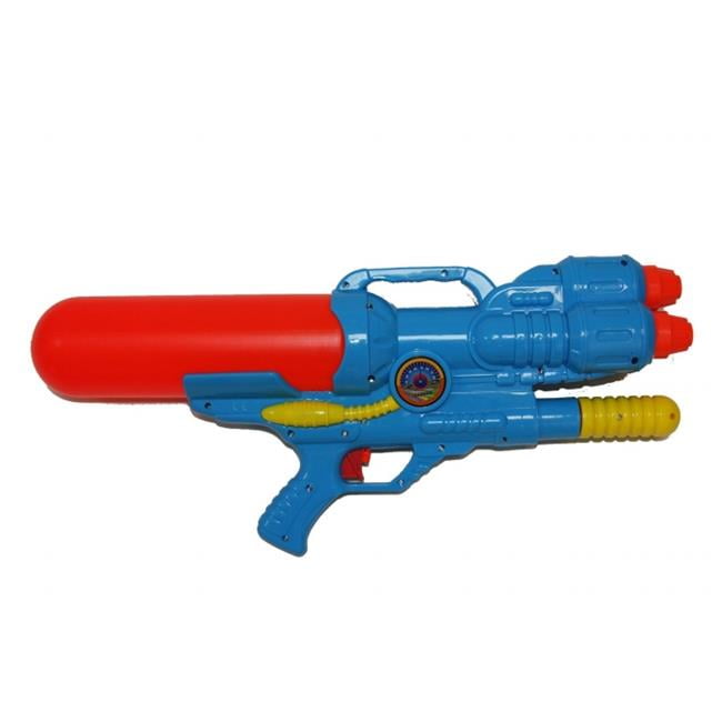 19 in. Long 3 Noozles Water Gun with Pump Action Blue Walmart Canada