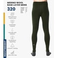 thumbnail image 3 of Merino.tech Men’s 100% Merino Wool Heavyweight Base Layer Bottom Pants Thermal Long Johns 𝗠𝗼𝗶𝘀𝘁𝘂𝗿𝗲 𝗪𝗶𝗰𝗸𝗶𝗻𝗴 Underwear with Bonus Hiking Socks, 3 of 10