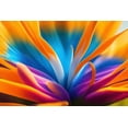 thumbnail image 4 of Stephen Chambers 32x23 White Modern Wood Framed Wall Art Titled - Flower1, 4 of 6