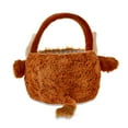 thumbnail image 3 of Easter Jumbo Plush Ox Long Horn Cow Easter Basket, 21 in x 16 in, 3 of 6
