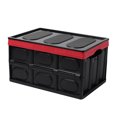 thumbnail image 2 of Cajas De Bolsas De Basura Contenedor de caja de almacenamiento para maletero de coche, organizador de pesca para acampar al aire libre (negro) Likrtyny Libre de BPA, 2 of 5