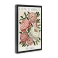 thumbnail image 3 of Stupell Industries Flower Market Peonies Black Framed Floater Canvas Wall Art design by Courtney Haley, 25 x 17, 3 of 9