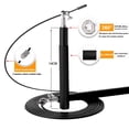 thumbnail image 2 of Cuerda para saltar de velocidad gsssport ajustable con recubrimiento de acero, 3 m, 2 of 6