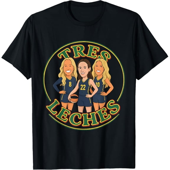 Sam Soft Tres Leches Womenâ€™S Basketball Cartoon Tees T-Shirt Full Size S-5Xl