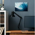 thumbnail image 2 of Stupell Industries Cresting Ocean Wave Blue Beach Painting Canvas Wall Art by Ziwei Li, 2 of 6