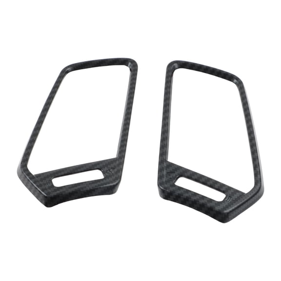 Carbon Fiber Textured Air Vent Trim Cover Piece for 18-22 Honda Accord
