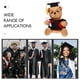 thumbnail image 4 of KAKOWELY Muñeco de peluche de oso de graduación con gafas, 4 of 5