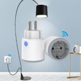thumbnail image 2 of 2 Pcs Prise Intelligente 16A avec Fonction Moniteur d'Énergie pour Maison Prise EU, 2 of 10