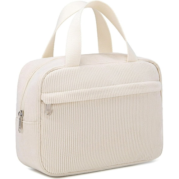 Makeup Bag for Women Cosmetic Bag Large Make Up Organizer Travel Toiletry Bags Waterproof Zipper Tote Pouch Purse for Girls