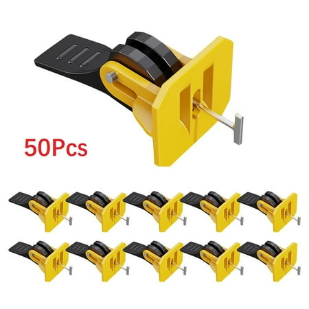 

50 Pcs Tile Leveling Adjuster System Tile Installation Tools for Flooring Wall