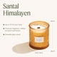 thumbnail image 5 of LA Jolie Muse Velas de sándalo Vela con mecha de madera Vela de sándalo y pachulí Vela de soja natural Vela grande para el hogar Vela perfumada de regalo para mujeres y hombres, 5 of 8