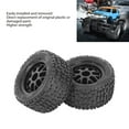thumbnail image 3 of Rueda de camión RC neumáticos RC duraderos 4 piezas respetuosos con el medio ambiente alta resistencia al desgaste para modelos de automóviles ANGGREK Otros, 3 of 8