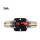 thumbnail image 5 of Disyuntor de 50A, restablecimiento automático, 12-42V, soporte para fusible de barco marino para coche Likrtyny  Accesorios para autos y motos, 5 of 8
