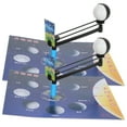 2 Set Children Experiment Assembly Equipment Kit Moon Phase Model DIY 2-set-children-experiment-assembly-equipment-kit-moon-phase-model-diy