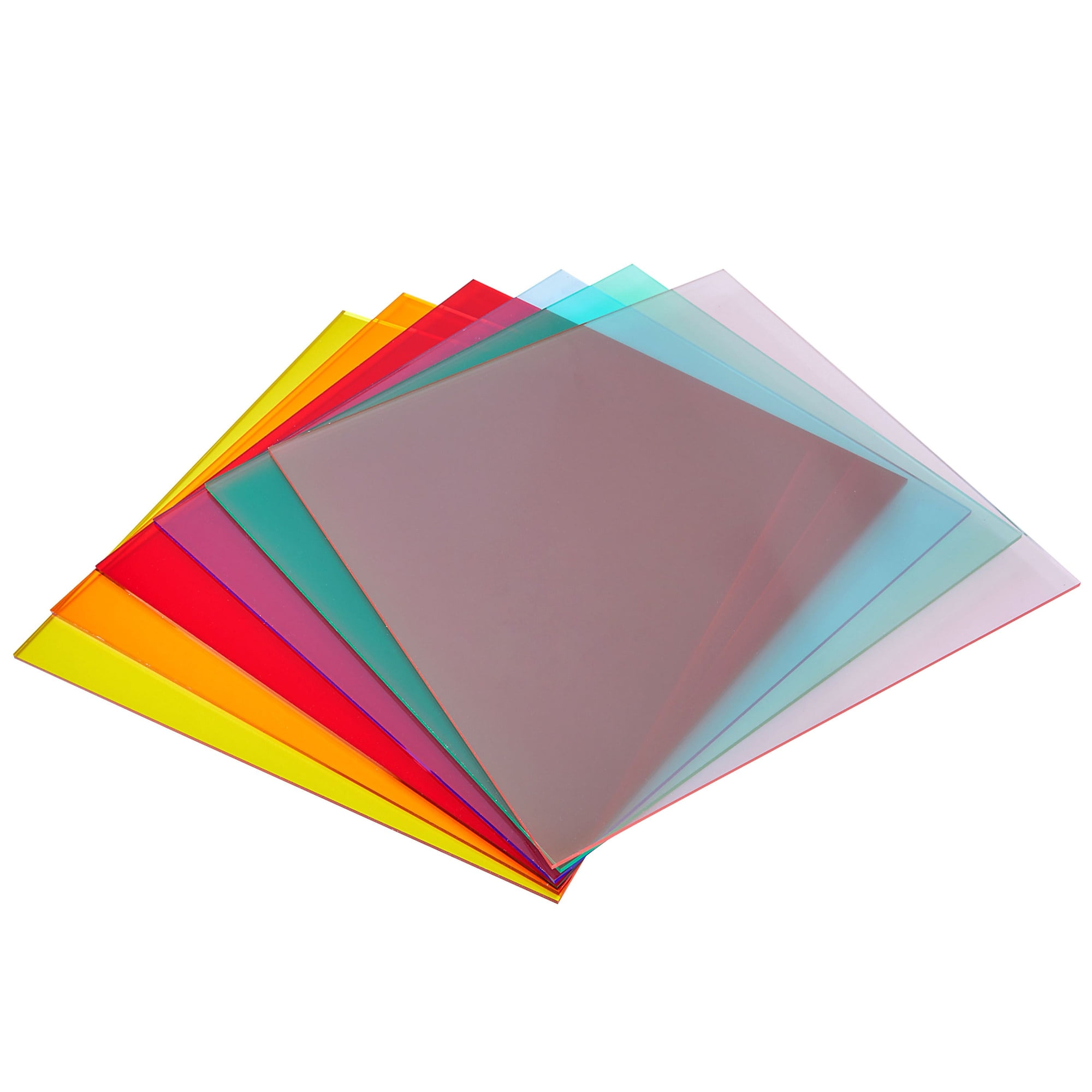 8 Pack Colored Acrylic Sheets 8 X 12 Inch, Translucent Cast Acrylic Sheet  Plexiglass Sheet 1/8 Inch Thick Acrylic Panel Colored Plastic Sheets for  Art