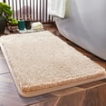 thumbnail image 5 of Bath Rug, Non-Slip Absorbent Bath Mat, High Pile Plush Floor Mat for Shower Tub, Machine Washable Quick Dry Bathroom Carpet, Soft Home Decor, 5 of 6