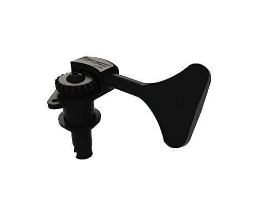 Hipshot Ultralite Bass Guitar Tuner Set in Black | 2+2 | 3/8" Post Fits 9/16" [14mm] Headstock Holes