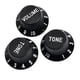 thumbnail image 2 of 3 Piezas de Plástico 1 2 Botones ntrol de de Tono para Piezas de Repuesto de Guitarra Eléctrica, Negro Yuyangstore Perillas de control de volumen de tonos, 2 of 8