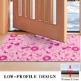 thumbnail image 3 of Pink Breast Cancer Door Rugs,Washable Non Slip Door Mats Indoor,Decorative Door Mats,Entry Mat Indoor for Entrance,Bedroom,Kitchen,Bathroom,17"x30", 3 of 6