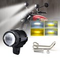 thumbnail image 2 of Fog Light Led Spot Light Fog Light Led Motorcycle Headlight Led Spot Lightblack)(2pcs), 2 of 5