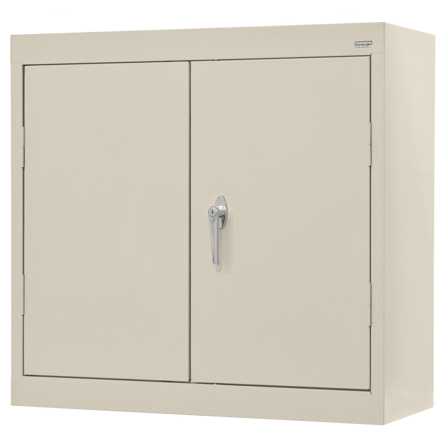 Sandusky 22-Gauge Welded Steel Wall Mounted Garage Storage Cabinet, Putty
