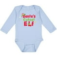 thumbnail image 3 of Inktastic Christmas Santa's Cutest Elf Boys or Girls Long Sleeve Baby Bodysuit, 3 of 5