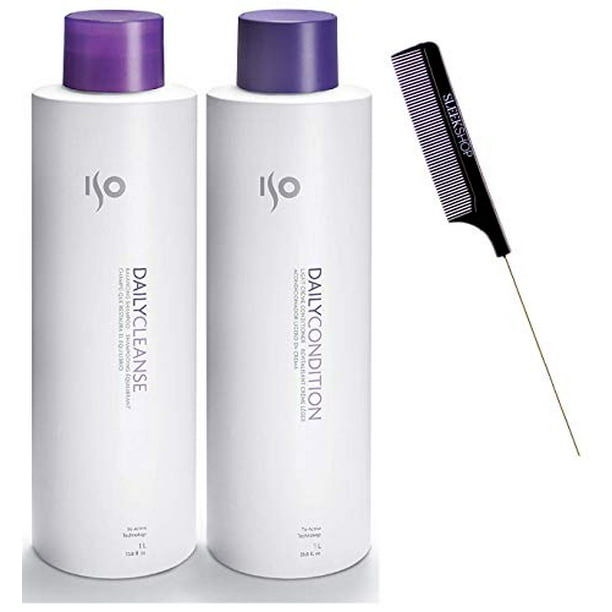 ISO DAILY Cleanse Balancing Shampoo & DAILY Light Creme Condition Cream
