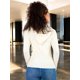 thumbnail image 3 of Suéter Cárdigan De Manga Larga Cuello Cierre y Capucha Casual Mujer Sweater, 3 of 5