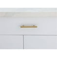 thumbnail image 5 of Maklaine Modern 4" Center To Center Bar Pull Multipack in Brass (Set of 10), 5 of 6