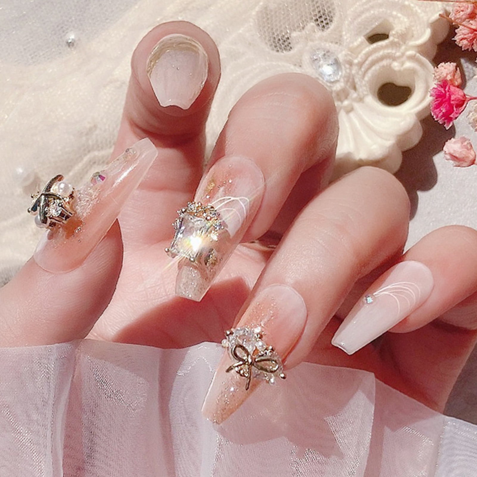 RAOx Nail Art Jewelry Exquisite DIY Lightweight Starfish Nail Rhinestone  Jewelry for Women - Walmart.com