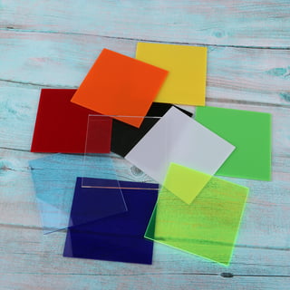 Coloured 2.3mm Thick Acrylic Plastic Sheets PMMA Square Board