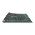 thumbnail image 2 of Ahgly Company Indoor Square Persian Light Blue Traditional Area Rugs, 5' Square, 2 of 4