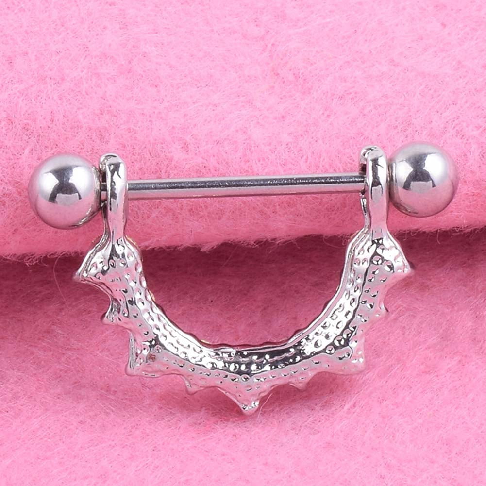 Women Nipple Ring 316L Surgical Steel Bar U Shape Barbell Body Piercing  Jewelry - Walmart.com