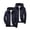 A01 Dark Blue, variant on 2-Pack Kids Rain Jacket Boys Girls Lightweight Windbreaker Jackets Hooded Zip Up Windproof Coats Casual Outdoor Activewear with Pockets Spring Fall Outerwear Set