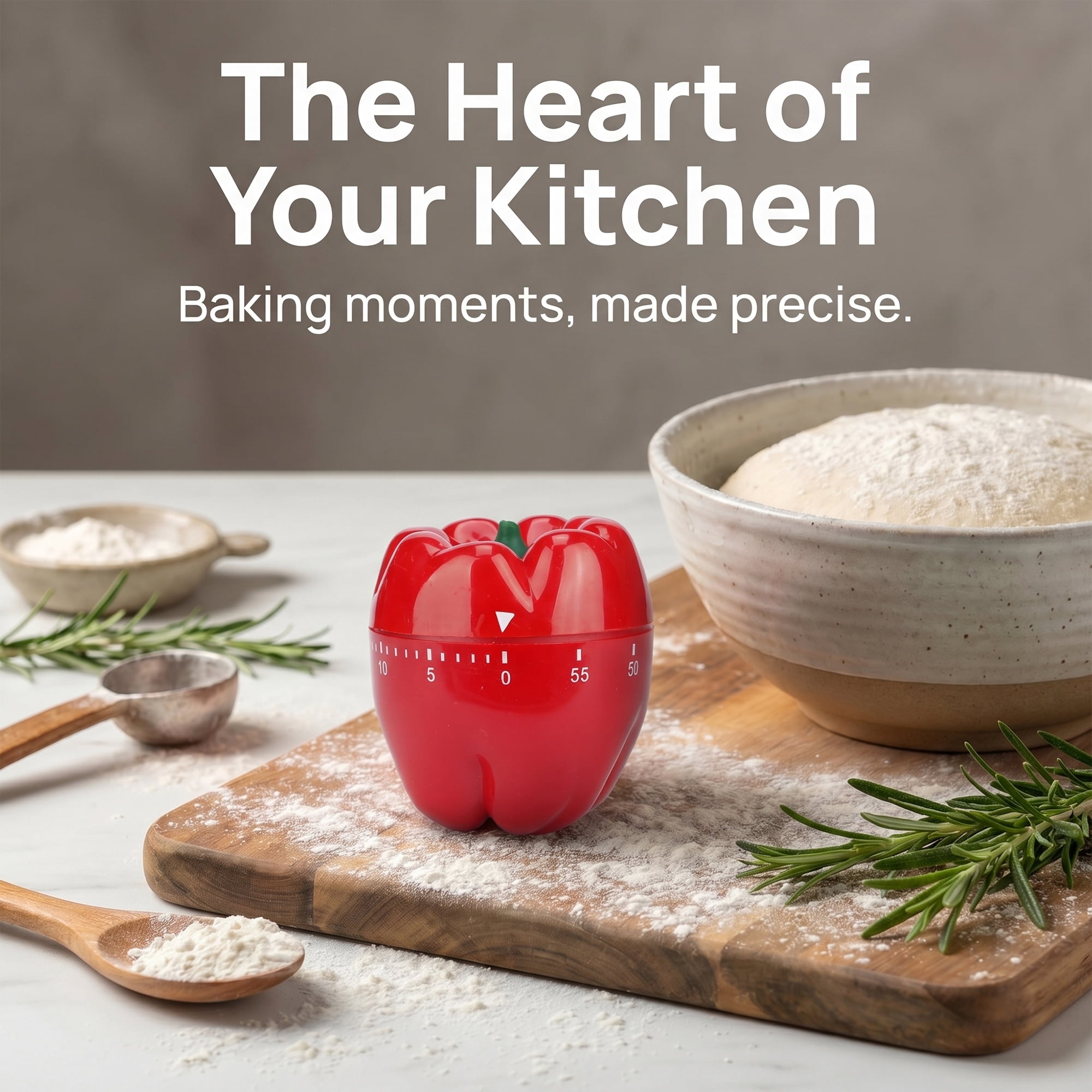 Unique Bargains 60 Minute Kitchen Digital Visual Timer for Students Red