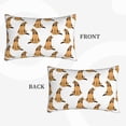 thumbnail image 3 of Haiem Pillowcase for Hair and Skin Queen - German Shepherd Dog Printed Soft Pillowcase with Envelope Closure-14"x20", 3 of 8